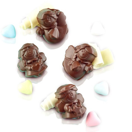 Choco Angels Silikomart stampo silicone cioccolatini angioletti Choco Angels Silikomart stampo silicone cioccolatini angioletti