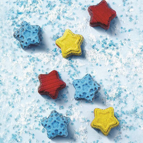 Choco Winter Star Silikomart SCG45: stampo silicone cioccolatini stelle invernali o natalizie Choco Winter Star Silikomart SCG45: stampo silicone cioccolatini stelle invernali o natalizie