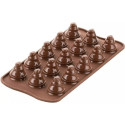 Choco Tree 3D Silikomart SCG054: stampo silicone cioccolato alberi 3D