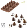 Choco Tree 3D Silikomart SCG054: stampo silicone cioccolato alberi 3D