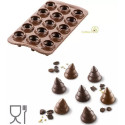 Choco Tree 3D Silikomart SCG054: stampo silicone cioccolato alberi 3D