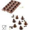 Choco Tree 3D Silikomart SCG054: stampo silicone cioccolato alberi 3D