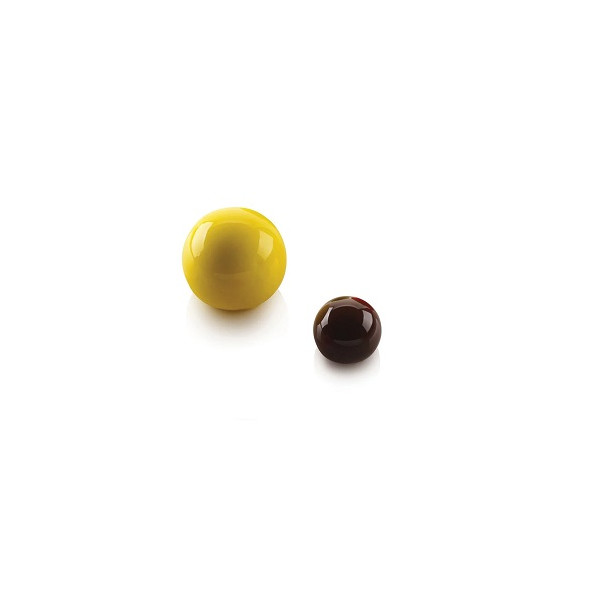 20 o 40 ml Truffles mini Silikomart stampo silicone 15 mini tartufi da 32 o 42 mm