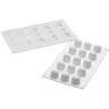 Truffles 20 Silikomart stampo in silicone per 15 mini tartufi da 20 ml e 3,2 cm