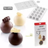 Truffles 20 Silikomart stampo in silicone per 15 mini tartufi da 20 ml e 3,2 cm Truffles 20 Silikomart stampo in silicone per 15 mini tartufi da 20 ml e 3,2 cm