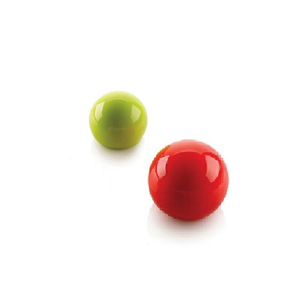 70 o 120 ml Truffles Silikomart stampo silicone 8 tartufi monoporzione da 52 o 62 mm