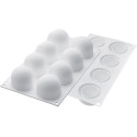 Truffles 70 Silikomart: stampo silicone 8 tartufi monoporzione da 52 mm