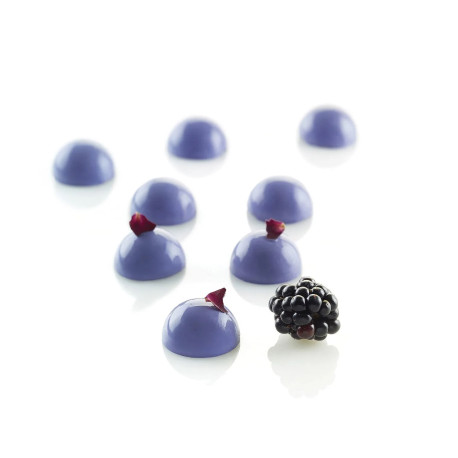 Micro Dome 5 Silikomart: stampo in silicone per 35 cupole da 26 x h14 mm Micro Dome 5 Silikomart: stampo in silicone per 35 cupole da 26 x h14 mm