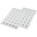 Stampo in silicone micro dome da 5 ml linea Top White da Silikomart