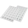 Stampo in silicone micro dome da 5 ml linea Top White da Silikomart