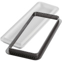 Kit Tarte Ring Rectangular Silikomart stampo silicone e anello rettangolare per crostate da 26,5xh10,5 cm