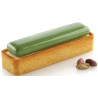 Kit Tarte Ring Rectangular 120x35 mm Silikomart stampo silicone ed 6 anelli rettangolari per crostatine Kit Tarte Ring Rectangular 120x35 mm Silikomart stampo silicone ed 6 anelli rettangolari per crostatine