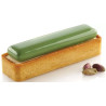 Kit Tarte Ring Rectangular 120x35 mm Silikomart stampo silicone ed 6 anelli rettangolari per crostatine