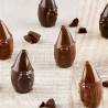 Mr e Mrs Brown Stampo 15 cioccolatini da 25 mm h 4 cm SGC056 3D Silikomart Mr e Mrs Brown Stampo 15 cioccolatini da 25 mm h 4 cm SGC056 3D Silikomart