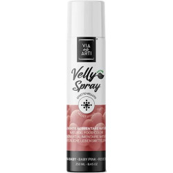 Velly Natural Pink colorante alimentare spray rosa naturale vellutato da 250ml