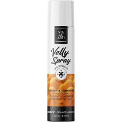 Velly Orange colorante alimentare spray arancione vellutato da 250ml