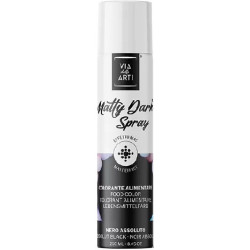 Matty Dark Black colorante alimentare spray nero assoluto da 250ml