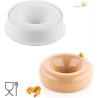 Oblio 1100 Silikomart: stampo silicone per torta ciambella da 18 x h 6 cm Oblio 1100 Silikomart: stampo silicone per torta ciambella da 18 x h 6 cm