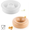 Oblio 1100 Silikomart: stampo silicone per torta ciambella da 18 x h 6 cm