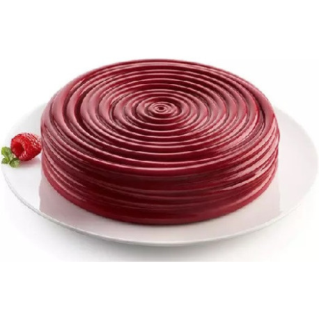 Vinile Silikomart: stampo silicone per torte di ø19,5 cm ed h 5 cm