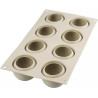 Stampo in silicone tartufi da 62 mm o truffles o sfera tagliata alla base da Silikomart Stampo in silicone tartufi da 62 mm o truffles o sfera tagliata alla base da Silikomart