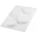 Decor round 80 Silikomart: stampo silicone per decoro di monoporzioni tonde di ø8,5 cm
