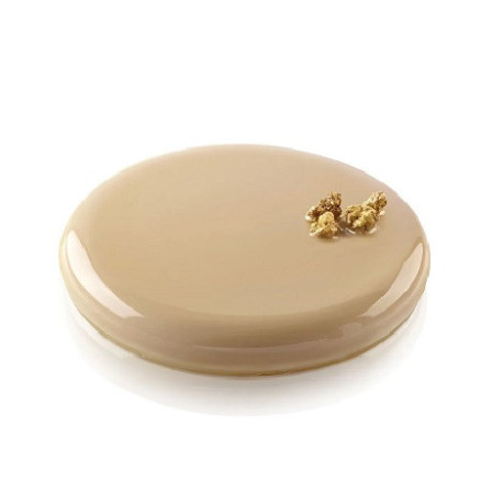 Decor Round 230 Silikomart: stampo in silicone 2 decori tondi da 230 ml ø12,2 cm ed altezza 2 cm