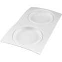 Decor Round 230 Silikomart: stampo in silicone 2 decori tondi da 230 ml 12,2 cm altezza 2 cm