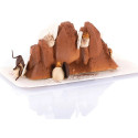 Tre cime 120 ml Silikomart: stampo silicone cime dolomitiche 120x45 h 65 mm
