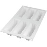 Tre cime 120 ml Silikomart: stampo silicone cime dolomitiche 120x45 h 65 mm Tre cime 120 ml Silikomart: stampo silicone cime dolomitiche 120x45 h 65 mm