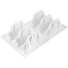 Tre cime 120 ml Silikomart: stampo silicone cime dolomitiche 120x45 h 65 mm Tre cime 120 ml Silikomart: stampo silicone cime dolomitiche 120x45 h 65 mm