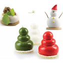 Globe 26 Silikomart: stampo in silicone per 15 sfere mignon 3D da 45 h 20 mm