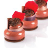 Globe 26 Silikomart stampo silicone 15 sfere mignon 3D da 45 h 20 mm