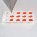 Globe 26 Silikomart stampo silicone 15 sfere mignon 3D da 45 h 20 mm