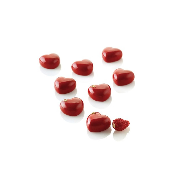 Micro Love 5 Silikomart stampo silicone 35 micro cuori da 5 ml