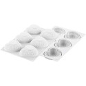 Lovely 110 Kit Silikomart stampo silicone 6 cuori intrecciati 82 mm con cutter