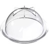 Choco Globe Silikomart: stampo TritanTM per decoro di cioccolato da 15 cm h 5 cm Choco Globe Silikomart: stampo TritanTM per decoro di cioccolato da 15 cm h 5 cm