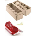 Corallo Silikomart stampo silicone tronchetto sinuoso