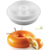 Kit Trinity 1400 Silikomart set 3 stampi silicone per ciambella trinità da 20 xh6 cm Kit Trinity 1400 Silikomart set 3 stampi silicone per ciambella trinità da 20 xh6 cm