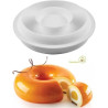 Kit Trinity 1400 Silikomart set 3 stampi silicone per ciambella trinità da 20 xh6 cm Kit Trinity 1400 Silikomart set 3 stampi silicone per ciambella trinità da 20 xh6 cm