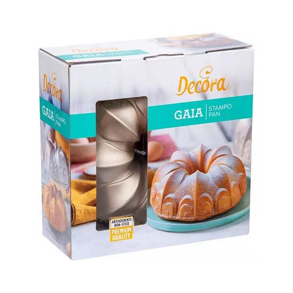 Gaia Decora stampo alluminio pressofuso per ciambelle da 24 h 10 cm