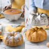Gaia Decora stampo alluminio pressofuso per ciambelle da 24 h 10 cm Gaia Decora stampo alluminio pressofuso per ciambelle da 24 h 10 cm
