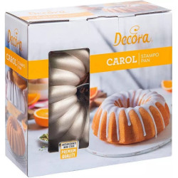 Carol Decora – Stampo in Alluminio Pressofuso per Ciambella (Ø24×H9cm)