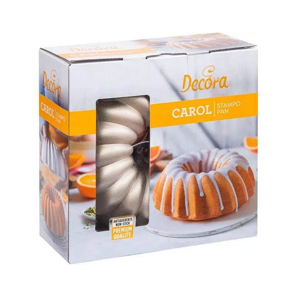 Carol Decora stampo alluminio pressofuso per ciambella da 24 x h 9 cm