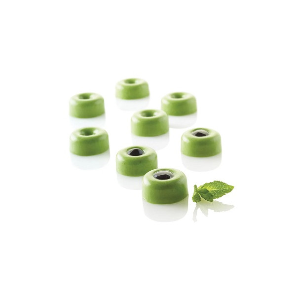 Micro Savarin 5 Silikomart stampo silicone per 35 micro savarin da 5 ml