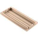 Kit tarte bamboo Silikomart set anello e stampo silicone bambù per decoro crostata rettangolare