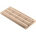 Kit tarte bamboo Silikomart set anello e stampo silicone bambù per decoro crostata rettangolare