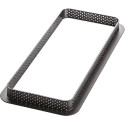 Kit tarte bamboo Silikomart set anello e stampo silicone bambù per decoro crostata rettangolare