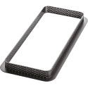 Kit tarte bamboo Silikomart set anello e stampo silicone bambù per decoro crostata rettangolare