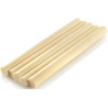Kit tarte bamboo Silikomart set anello e stampo silicone bambù per decoro crostata rettangolare